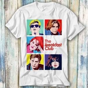 The Breakfast Club Movie 80s Retro T Shirt Meme Gift Top Tee
